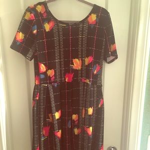 LulaRoe Bird of Paradise Amelia